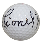 Lionel Hebert Signed Titleist Logo Golf Ball JSA ALOA