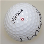 Lionel Hebert Signed Titleist Logo Golf Ball JSA ALOA