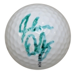 John Daly Signed 1991 PGA Championship at Crooked Stick Logo Golf Ball JSA ALOA
