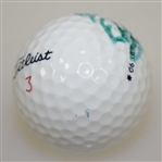 John Daly Signed 1991 PGA Championship at Crooked Stick Logo Golf Ball JSA ALOA