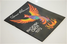 Homero Blancas Signed 1973 Phoenix Open Program - Winner JSA ALOA