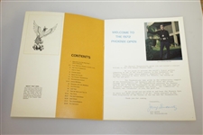 Homero Blancas Signed 1973 Phoenix Open Program - Winner JSA ALOA
