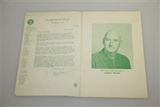 1962 Texas Open Program w/ Scorecard - Arnold Palmer Win