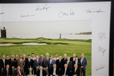 2019 US Open Champions Gift Framed Picture at Pebble Beach Golf Links