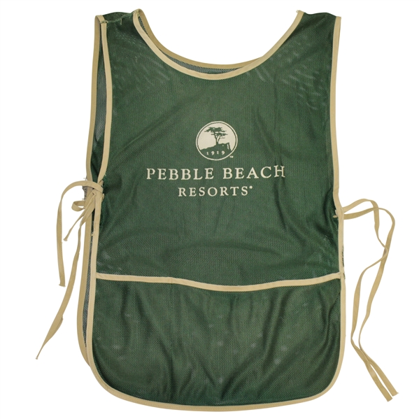 Pebble Beach Golf Links Worn Caddie Bib
