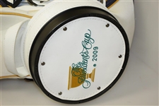 Greg Norman's Personal 2009 Presidents Cup Bag Signed by International Team JSA ALOA