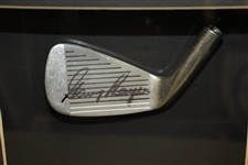 Gary Player Signed Golf Club Head Shadowbox Presentation w/ 1961 Masters Photo JSA ALOA