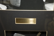 Gary Player Signed Golf Club Head Shadowbox Presentation w/ 1961 Masters Photo JSA ALOA