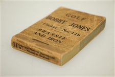 'Golf Shots' by Bobby Jones Flicker Book - Brassie and Iron Shots