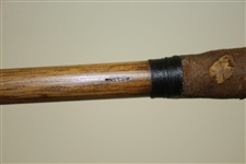 Circa 1890's A. Bussey & Pinder Long Nose Putter London w/ Putter Shaft Stamp