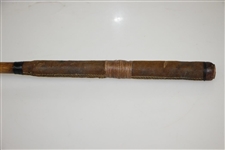Circa 1890's A. Bussey & Pinder Long Nose Putter London w/ Putter Shaft Stamp