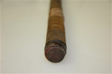 Circa 1890's A. Bussey & Pinder Long Nose Putter London w/ Putter Shaft Stamp