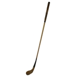 Circa 1890's A. Bussey & Pinder Long Nose Putter London w/ Putter Shaft Stamp