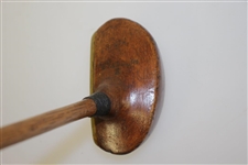 Spalding 'R' Model Putter w/ Gold Medal Shaft Stamp