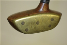 Spalding 'R' Model Putter w/ Gold Medal Shaft Stamp