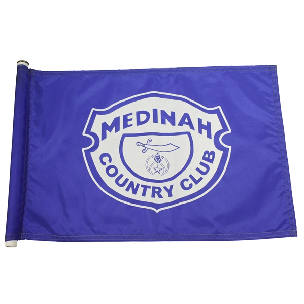 Medinah Country Club Blue Course Flown Flag