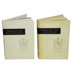 Burning Tree Club History Books - Two Volumes 1922-1972
