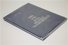 Congressional CC History 1924 to 1984 Signed by Sonny Jurgensen, Jim Furyk & Others JSA ALOA