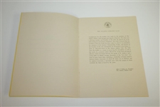 1958 A Short Love Story - The People of St Andrews & Bobby Jones Book