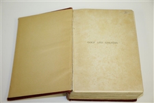 1900 'The Book of Golf and Golfers' Book by Horace G. Hutchinson & Others