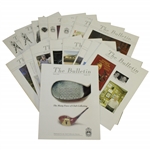 The Bulletin Issues  Published by Golf Collectors Society Collection 1999 - 2007