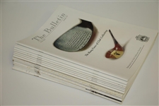 The Bulletin Issues  Published by Golf Collectors Society Collection 1999 - 2007