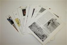 The Bulletin Issues  Published by Golf Collectors Society Collection 1999 - 2007