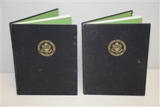 Tom Watson Signed USGA Hardbound Books w/ US Open Ashtrays & Others  
