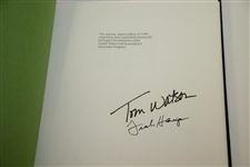 Tom Watson Signed USGA Hardbound Books w/ US Open Ashtrays & Others  