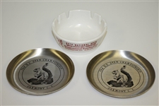 Tom Watson Signed USGA Hardbound Books w/ US Open Ashtrays & Others  