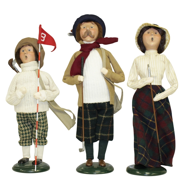 Byers Choice Caroling Golfer Figures