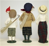 Byers' Choice Caroling Golfer Figures