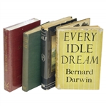 Bernard Darwin Books Every Idle Dream, Golf Between Wars, Sketchbook & Pleasures of Life