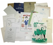 Golf Invitations from AGW Open Championship Dinner, USGA & Others