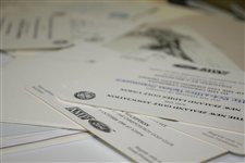 Golf Invitations from AGW Open Championship Dinner, USGA & Others