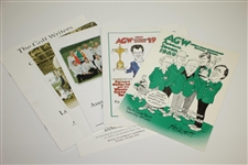 Golf Invitations from AGW Open Championship Dinner, USGA & Others