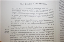 1976 The Story of Augusta National Golf Club by Clifford Roberts with Slipcase