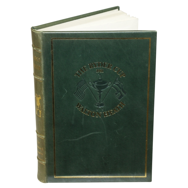 1981 Ryder Cup Walton Heath James Braid by Bernard Darwin LE Book #22/200 