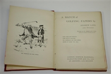 Golf, Unplayable Lies, A Guide to Good Golf by Jim Barnes & Golfing Stories Books