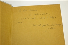 Herbert Warren Wind Signed Golf Book, The Gilded Age of Sport & Following Through JSA ALOA