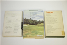 Herbert Warren Wind Signed Golf Book, The Gilded Age of Sport & Following Through JSA ALOA