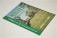 1965 Masters Week 'April in Augusta' Magazine