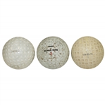 Square Mesh Pattern Golf Balls - Spalding Kro Flite, Silver King & Cheerio