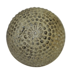 Circa 1900 Spalding Bramble Golf Ball w/ Original Paint