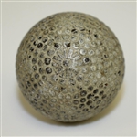 Circa 1900 Spalding Bramble Golf Ball w/ Original Paint