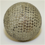 Circa 1900 Spalding Bramble Golf Ball w/ Original Paint