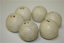 Circa 1930's  Dimple Pattern Spalding Golf Balls 