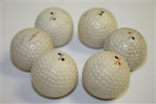 Circa 1930's  Dimple Pattern Spalding Golf Balls 