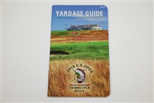 2018 US Open at Shinnecock Hills Embroidered Flag & Yardage Guide - Koepka Win