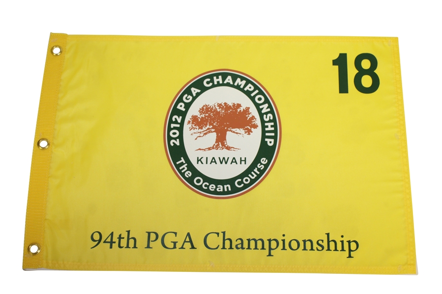 2012 PGA Championship at Kiawah The Ocean Course Flag - McIlroy Win